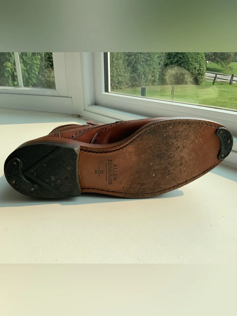 Allen Edmonds Dalton Wingtip Boots  Color: Chili